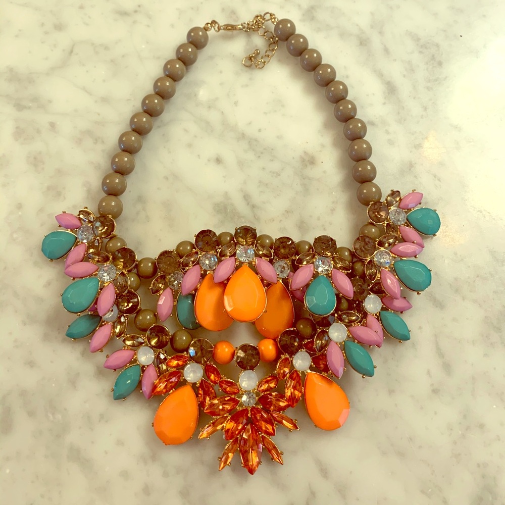 Multicolored Cocktail Choker